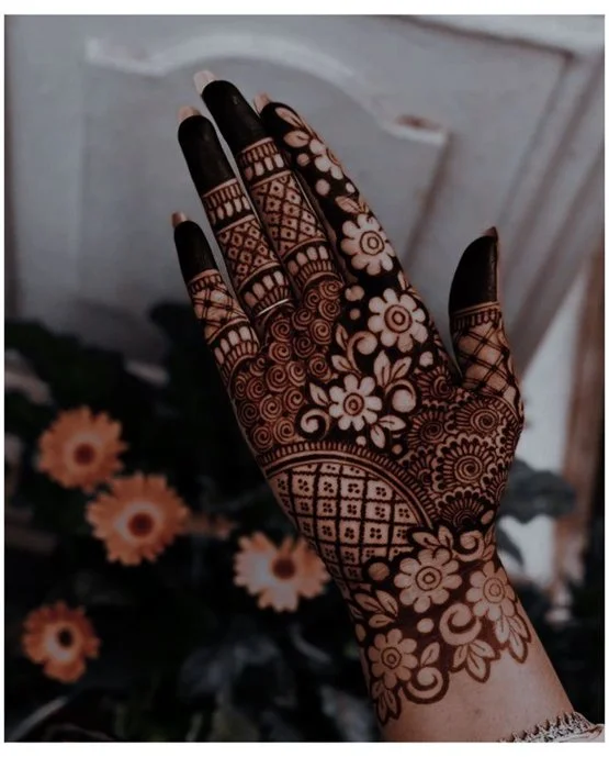 Gorgeous Net Pattern Best Mehndi Design Gorgeous Net Pattern Best Mehndi Design